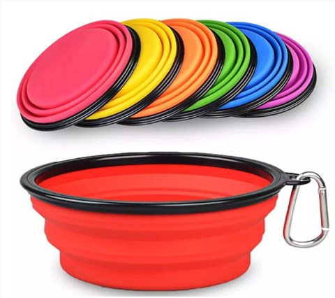 寵物外出便攜式折疊狗狗碗