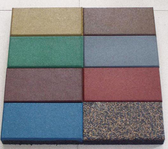 橡膠地磚 橡膠地磚